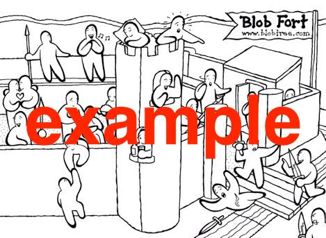 Blob Fort