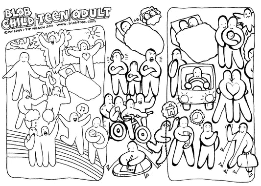 Blob Child Teen Adult