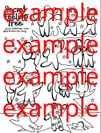 Blob Secret Feelings Tree