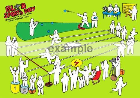Blob Sports Day