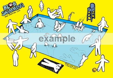 Blob Swimming