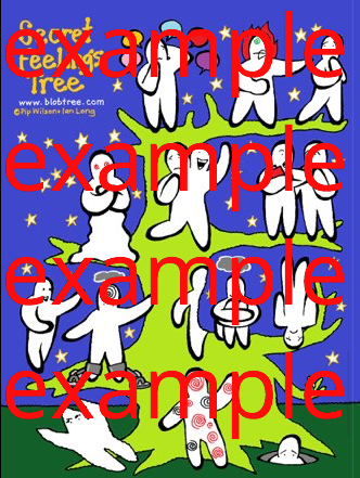 Blob Secret Feelings Tree