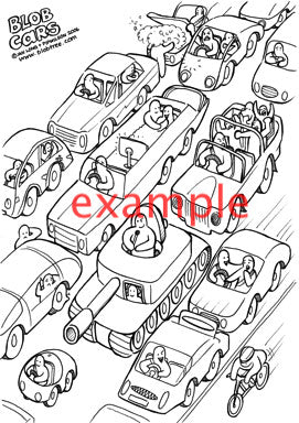Blob Cars