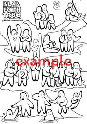 Blob Faith Tree