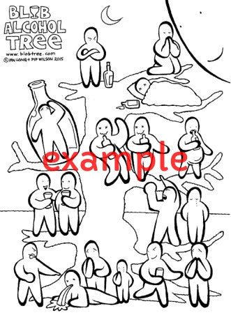 Blob Alcohol Tree